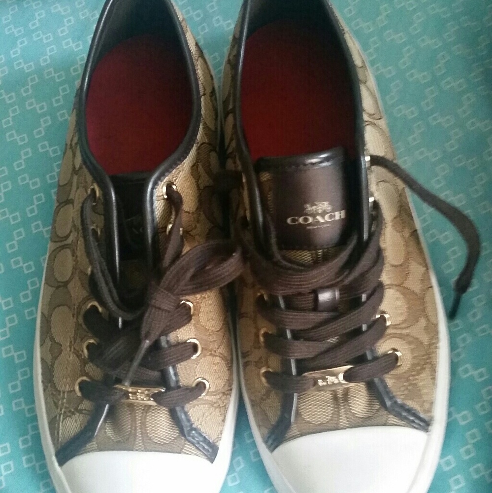 Coach tennis shoes